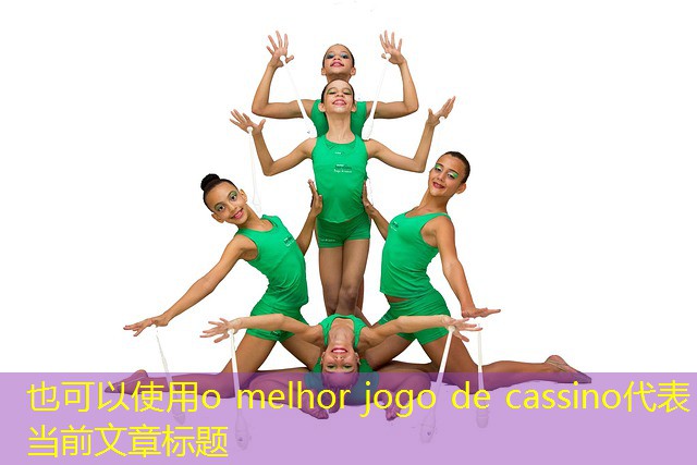 o melhor jogo de cassino